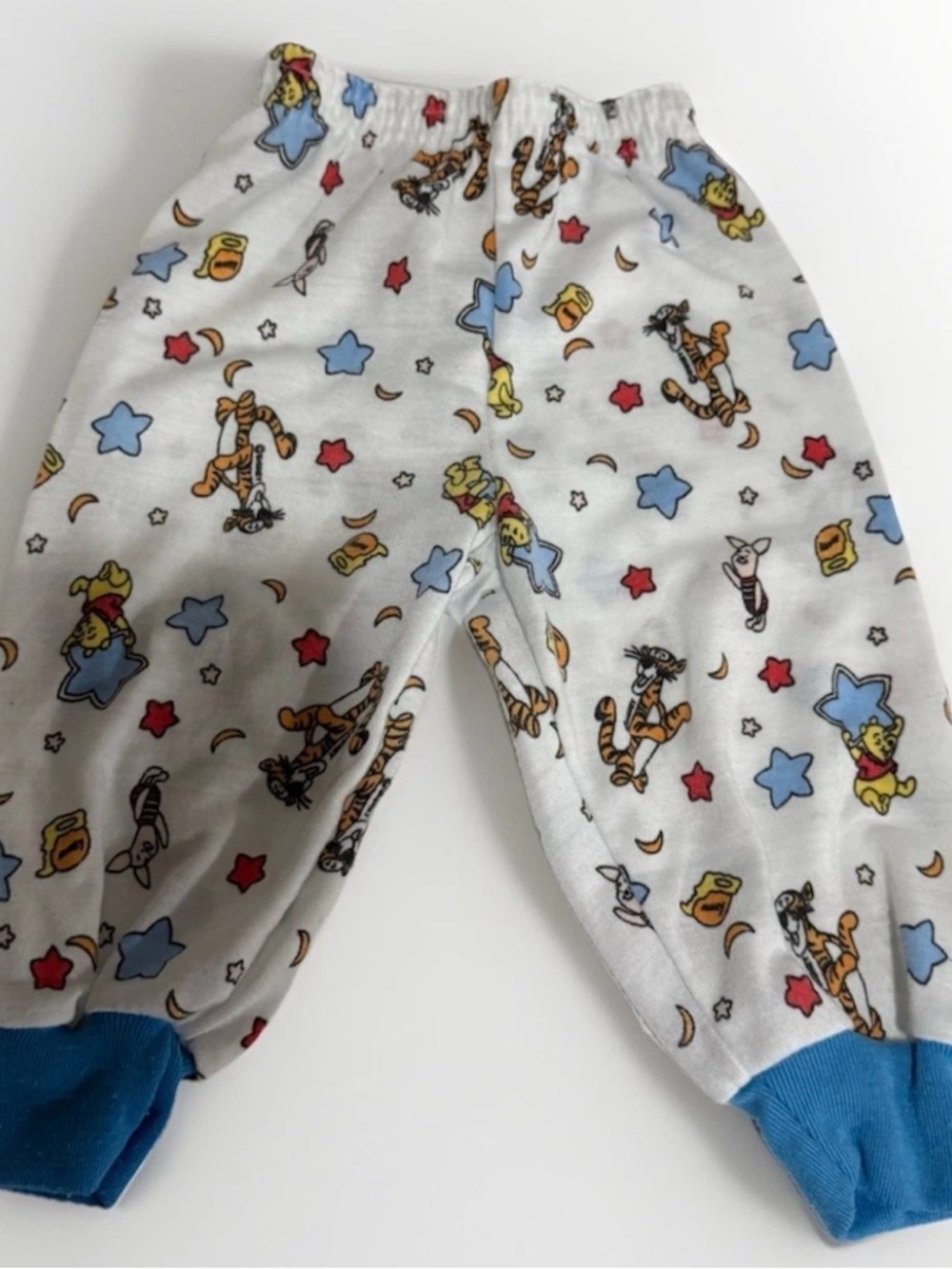 Winnie the Pooh Baby Pants NB 0-3M Disney Pajama Bottoms